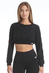 Sudadera negra Candy Bubble Pop