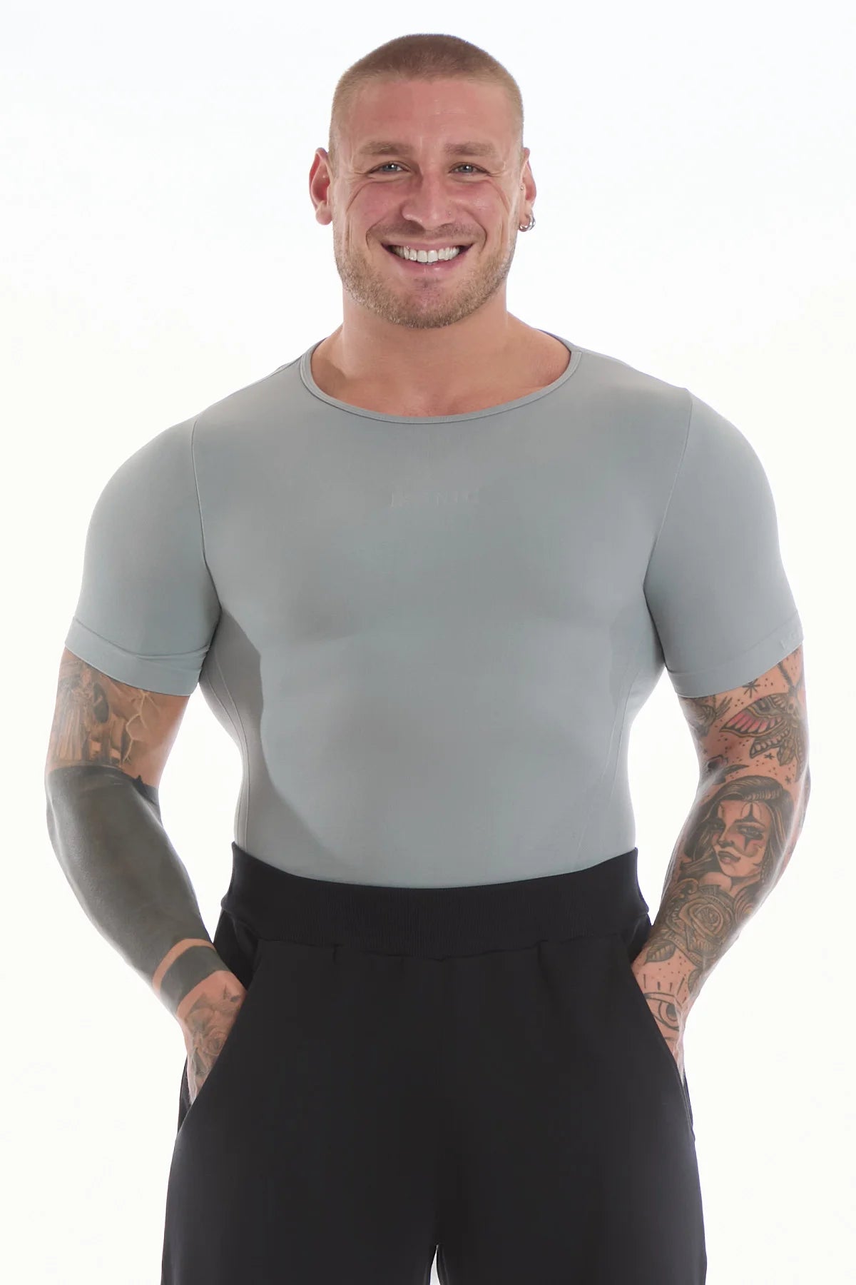 Maglia Ikonic Sport Unisex Grigio Nebbia - FGM04 - OFFERTE SPECIALI - fgm04