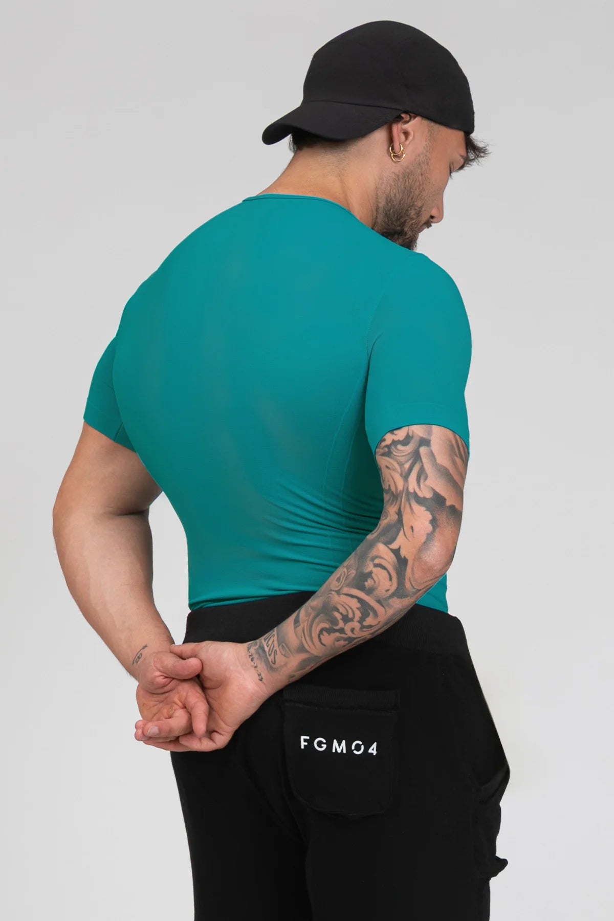 Maglia Ikonic Sport Unisex Turchese Amazzonite - FGM04 - Linea Ikonic Uomo - fgm04