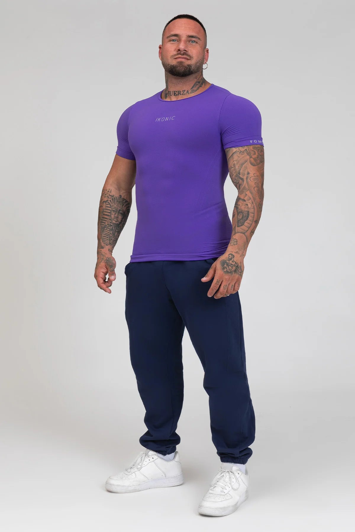 Maglia Ikonic Sport Unisex Viola - FGM04 - Linea Ikonic Uomo - fgm04
