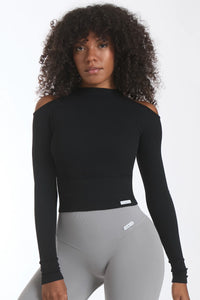 Maillot Épaule Nyx Noir Découvertes