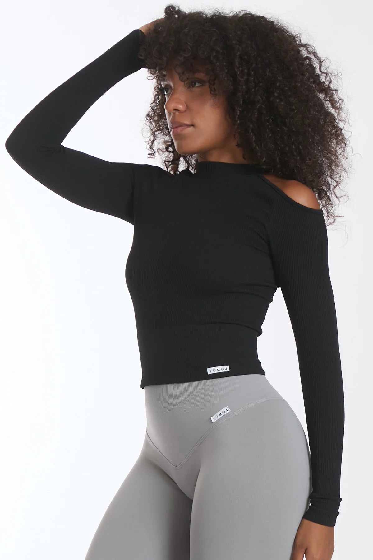 Maglia Nyx Spalle Scoperte Nero - FGM04 - Maglie e Top - fgm04