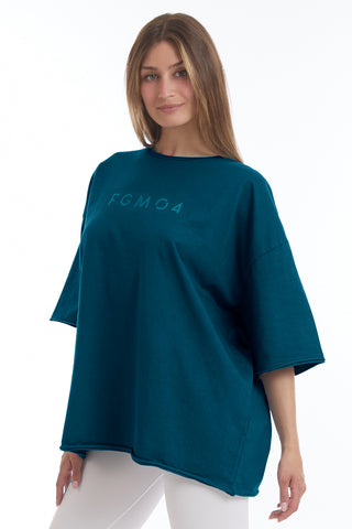 Maglia Donna WorkOut Extra Large Indian Blue