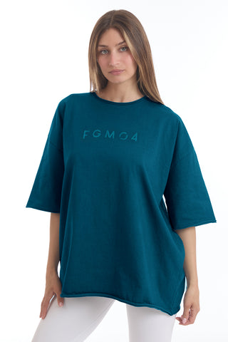 Maglia Donna WorkOut Extra Large Indian Blue