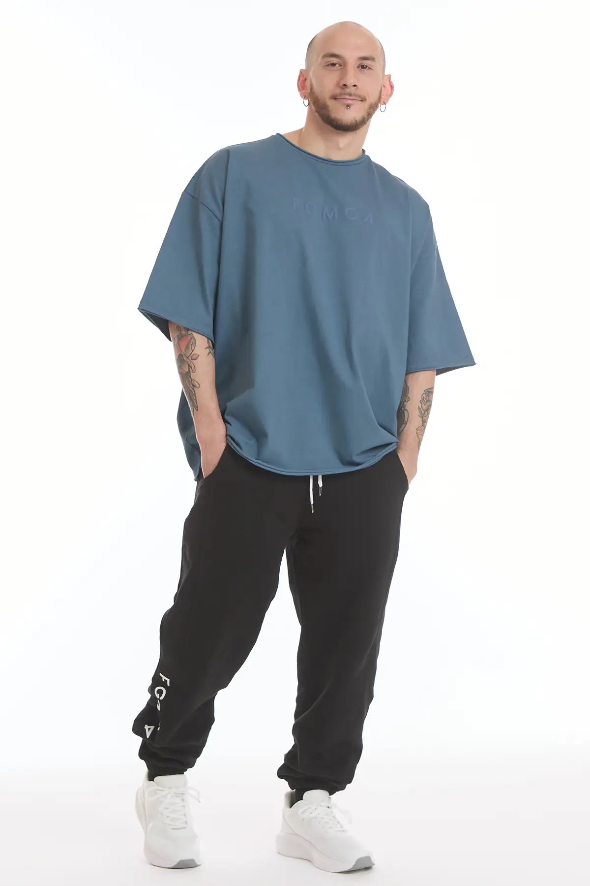 Maglia WorkOut Extra Large Uomo Blu Stellare - FGM04 - Linea Ikonic Uomo - fgm04