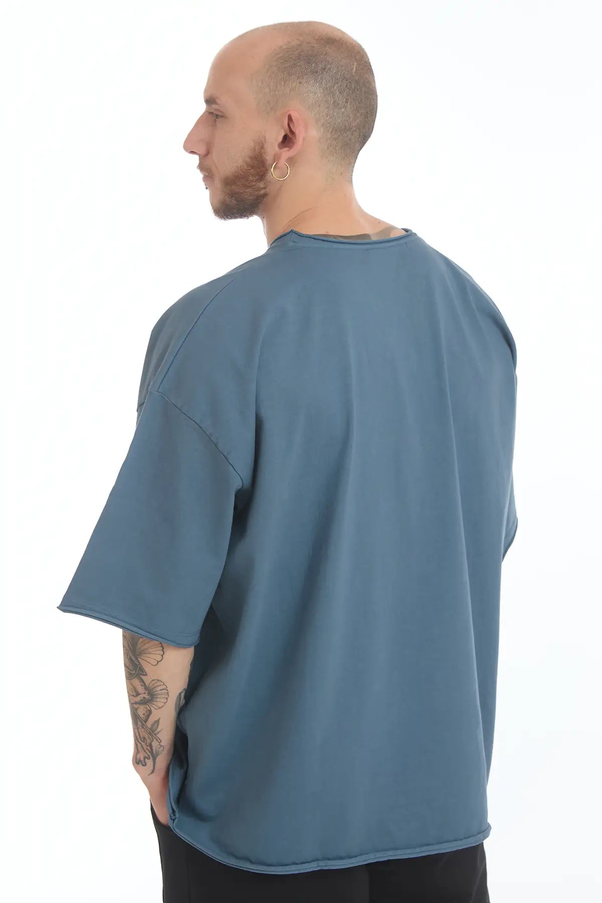 Maglia WorkOut Extra Large Uomo Blu Stellare - FGM04 - Linea Ikonic Uomo - fgm04