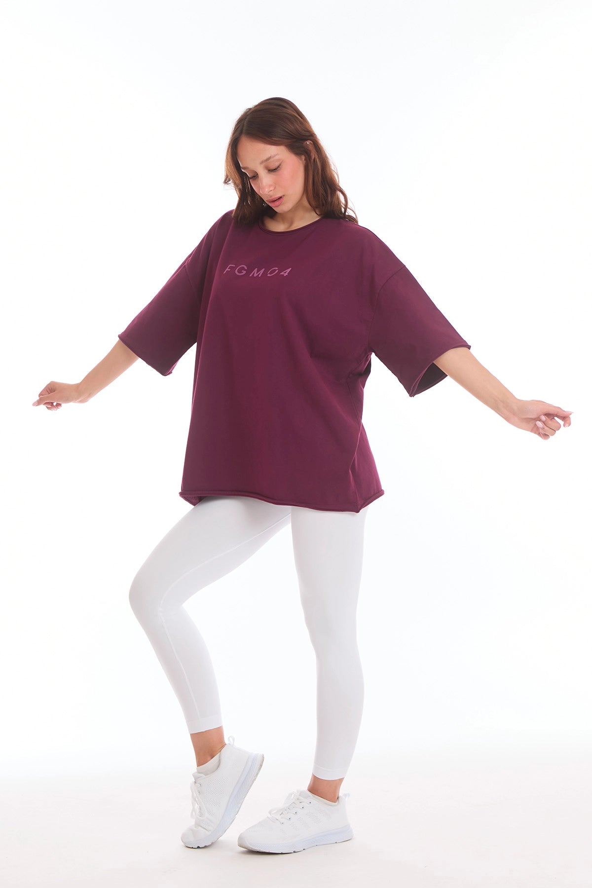 Maglia WorkOut Extra Large Dark Purple - FGM04 - Linea Ikonic - fgm04