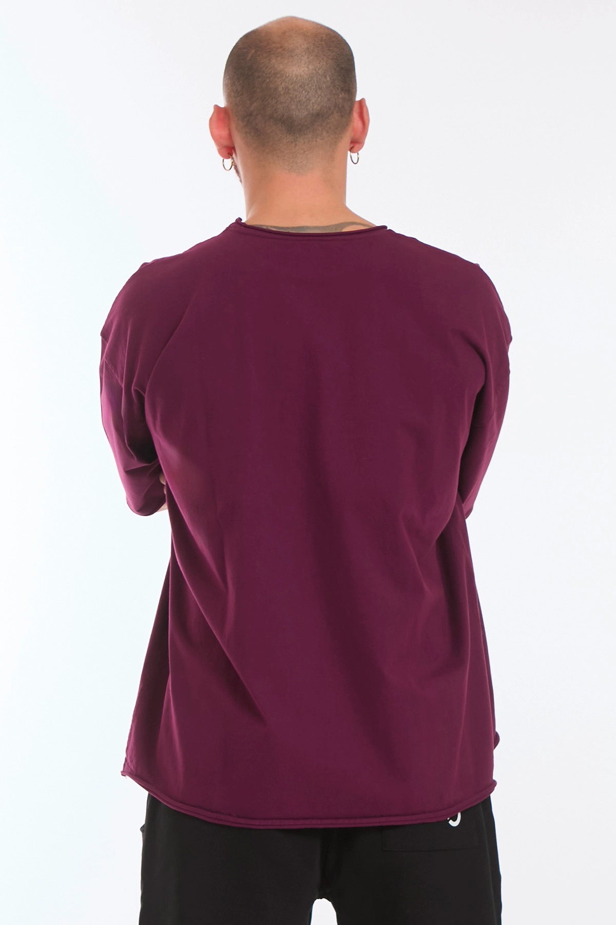 Maglia WorkOut Extra Large Uomo Dark Purple - FGM04 - Linea Ikonic Uomo - fgm04