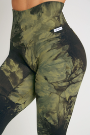 Leggings Maltinto Verde Purgatorio - FGM04