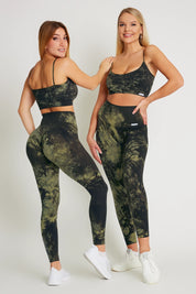 Leggings Maltinto Verde Purgatorio - FGM04