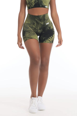 Shorts Maltinto Verde Purgatorio - FGM04 - LEGGINGS ANTICELLULITE - fgm04