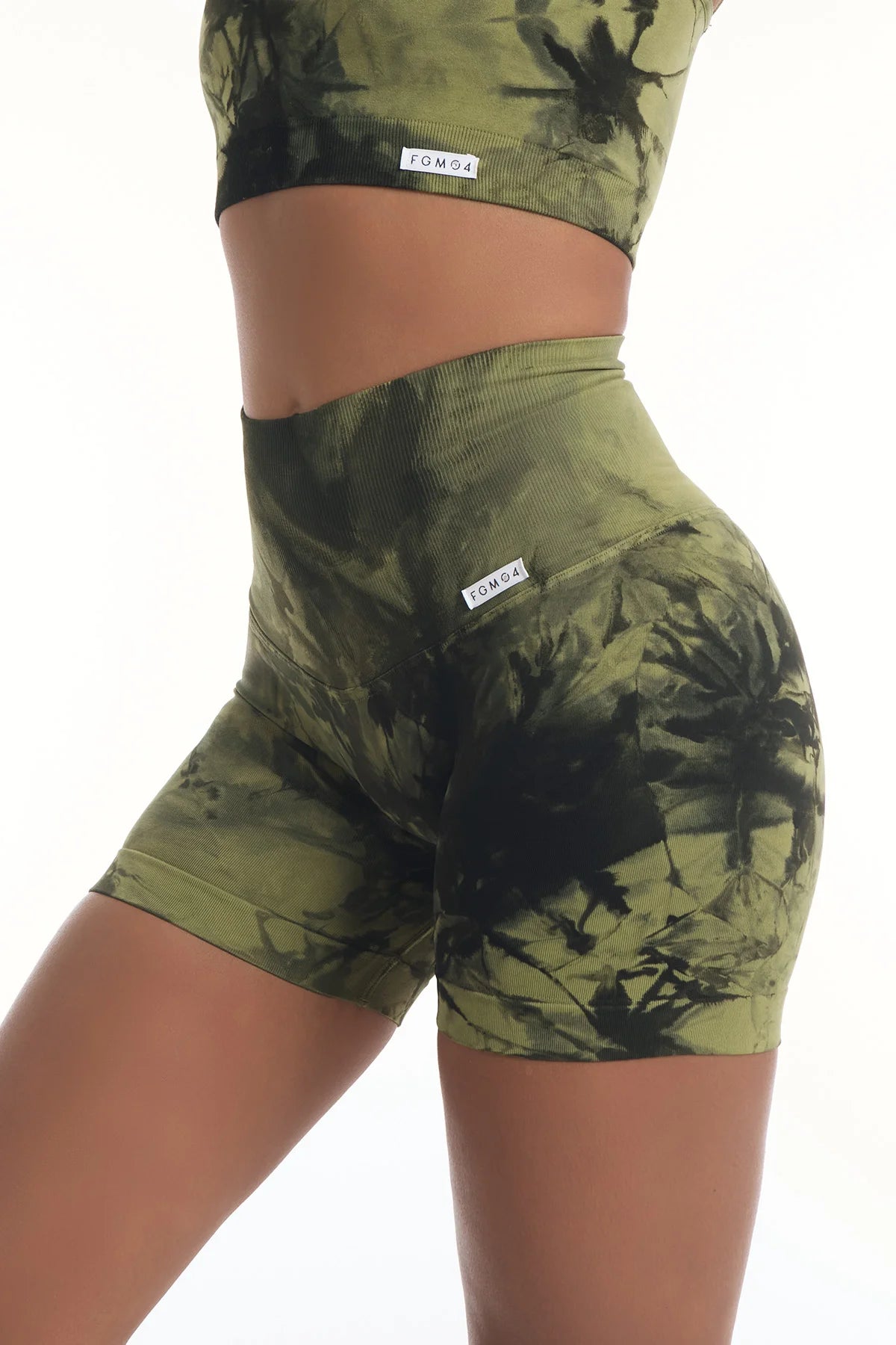Shorts Maltinto Verde Purgatorio - FGM04 - LEGGINGS ANTICELLULITE - fgm04