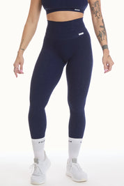 Leggings Push Up Materia Blu Notte - FGM04 - LEGGINGS ANTICELLULITE - fgm04