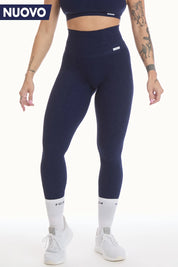 Leggings Push Up Materia Blu Notte - FGM04 - LEGGINGS ANTICELLULITE - fgm04