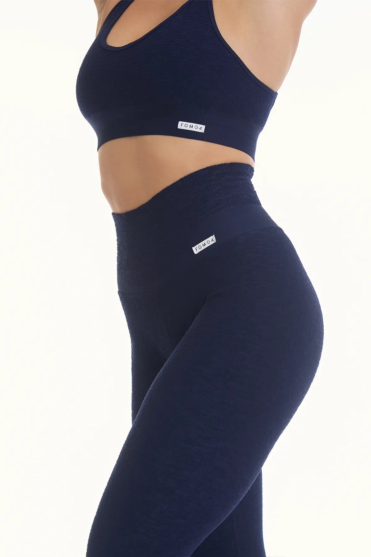 Leggings Push Up Materia Blu Notte - FGM04 - LEGGINGS ANTICELLULITE - fgm04