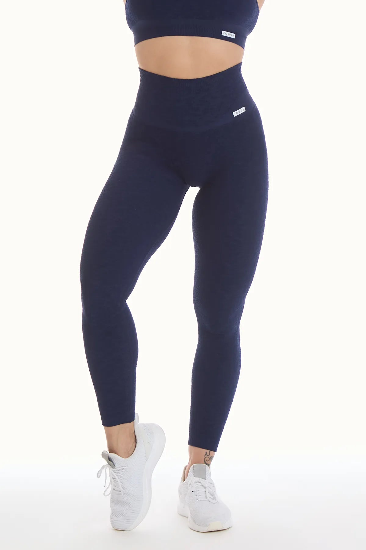 Leggings Push Up Materia Blu Notte - FGM04 - LEGGINGS ANTICELLULITE - fgm04