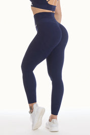 Leggings Push Up Materia Blu Notte - FGM04 - LEGGINGS ANTICELLULITE - fgm04