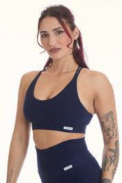 Top Materia Blu Notte - FGM04 - Maglie e Top - fgm04