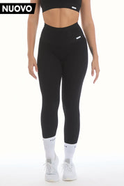 Leggings Push Up Materia Nero - FGM04 - LEGGINGS ANTICELLULITE - fgm04