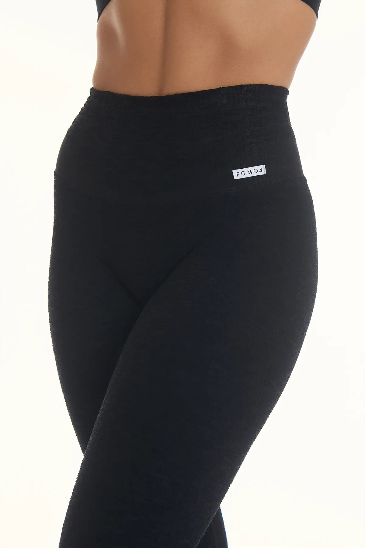 Leggings Push Up Materia Nero - FGM04 - LEGGINGS ANTICELLULITE - fgm04
