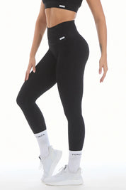 Leggings Push Up Materia Nero - FGM04 - LEGGINGS ANTICELLULITE - fgm04