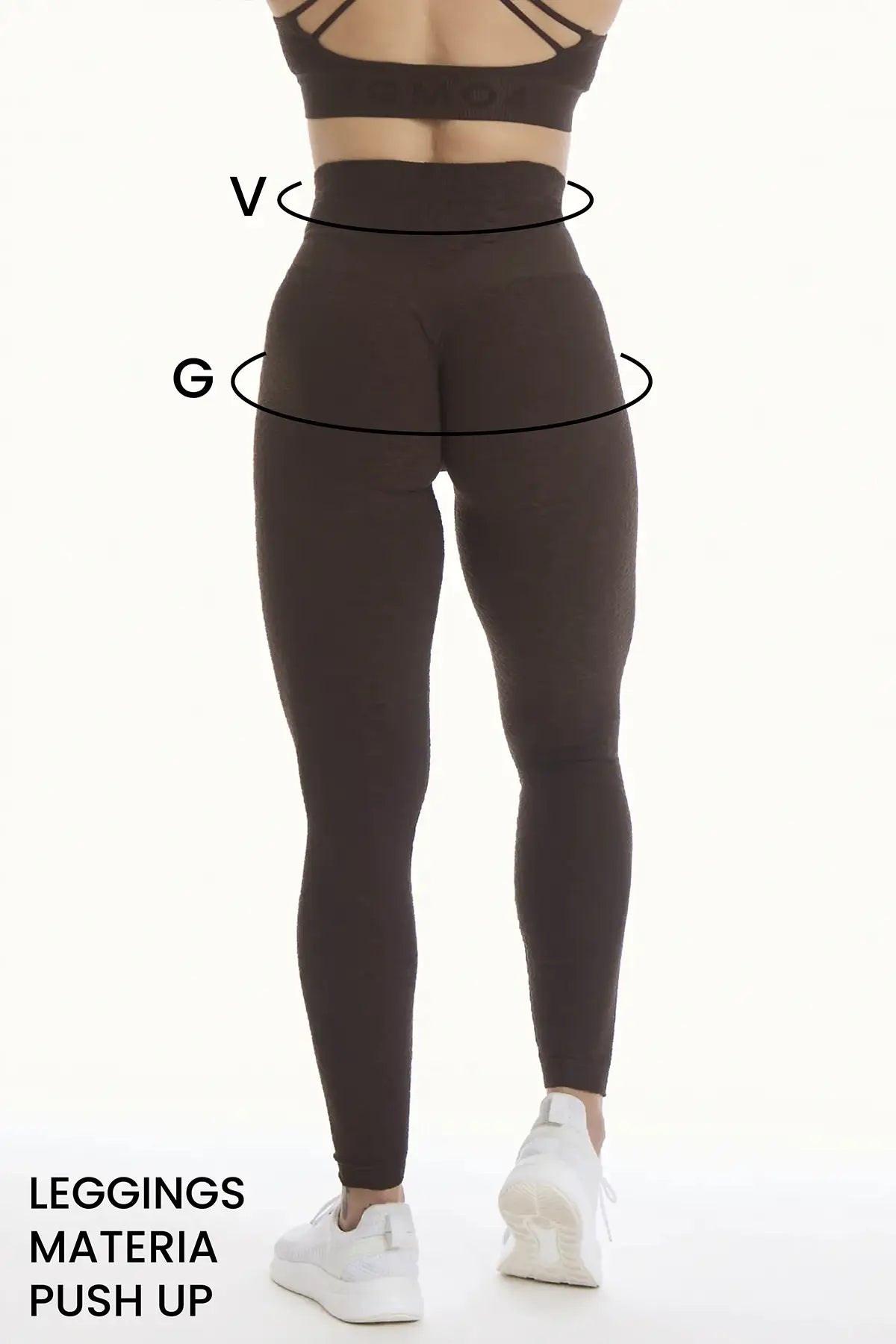 Guida alle taglie: Leggings Materia Push up