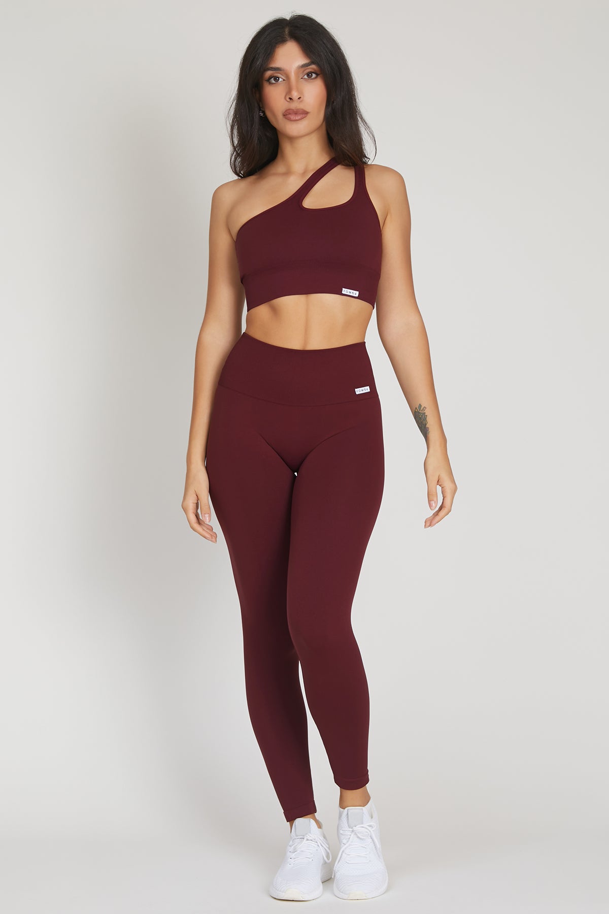 Leggings Nikita Basic Fascione Alto Merlot - FGM04 - LEGGINGS ANTICELLULITE - fgm04