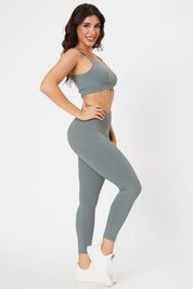 Leggings Confidence Grigio Nebbia - FGM04