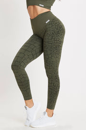 Leggings All-up Cocco Verde - FGM04