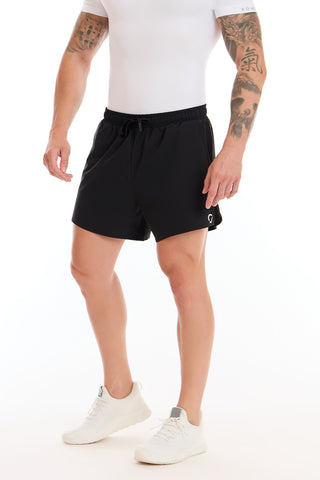 Shorts Running Pro Uomo Nero - fgm04 - Linea Ikonic Uomo - fgm04