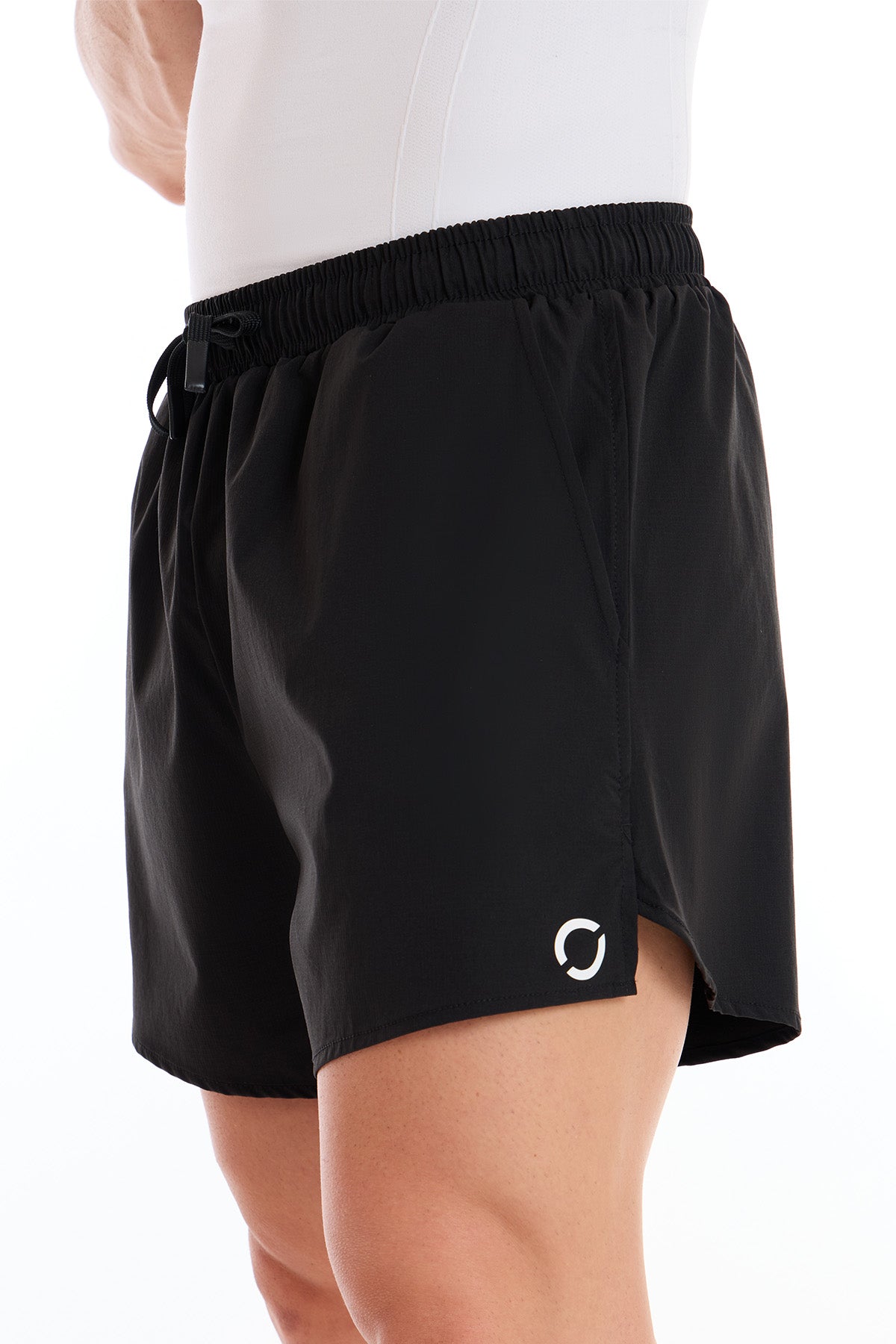 Shorts Running Pro Uomo Nero - fgm04 - Linea Ikonic Uomo - fgm04