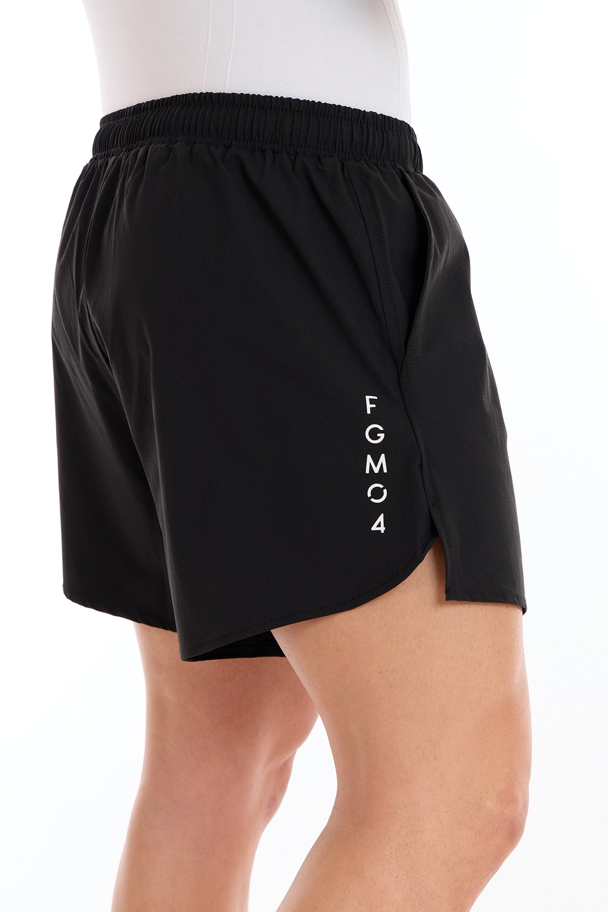 Shorts Running Pro Uomo Nero - fgm04 - Linea Ikonic Uomo - fgm04