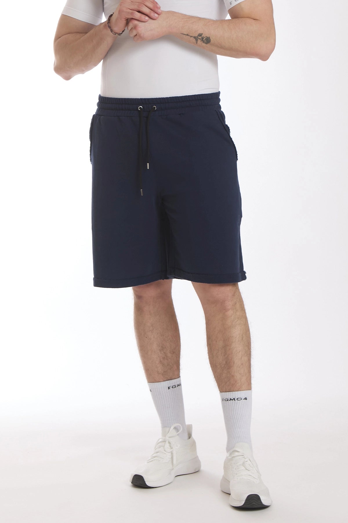 Shorts Uomo Ikonic Blu Notte - FGM04 - Linea Ikonic Uomo - fgm04