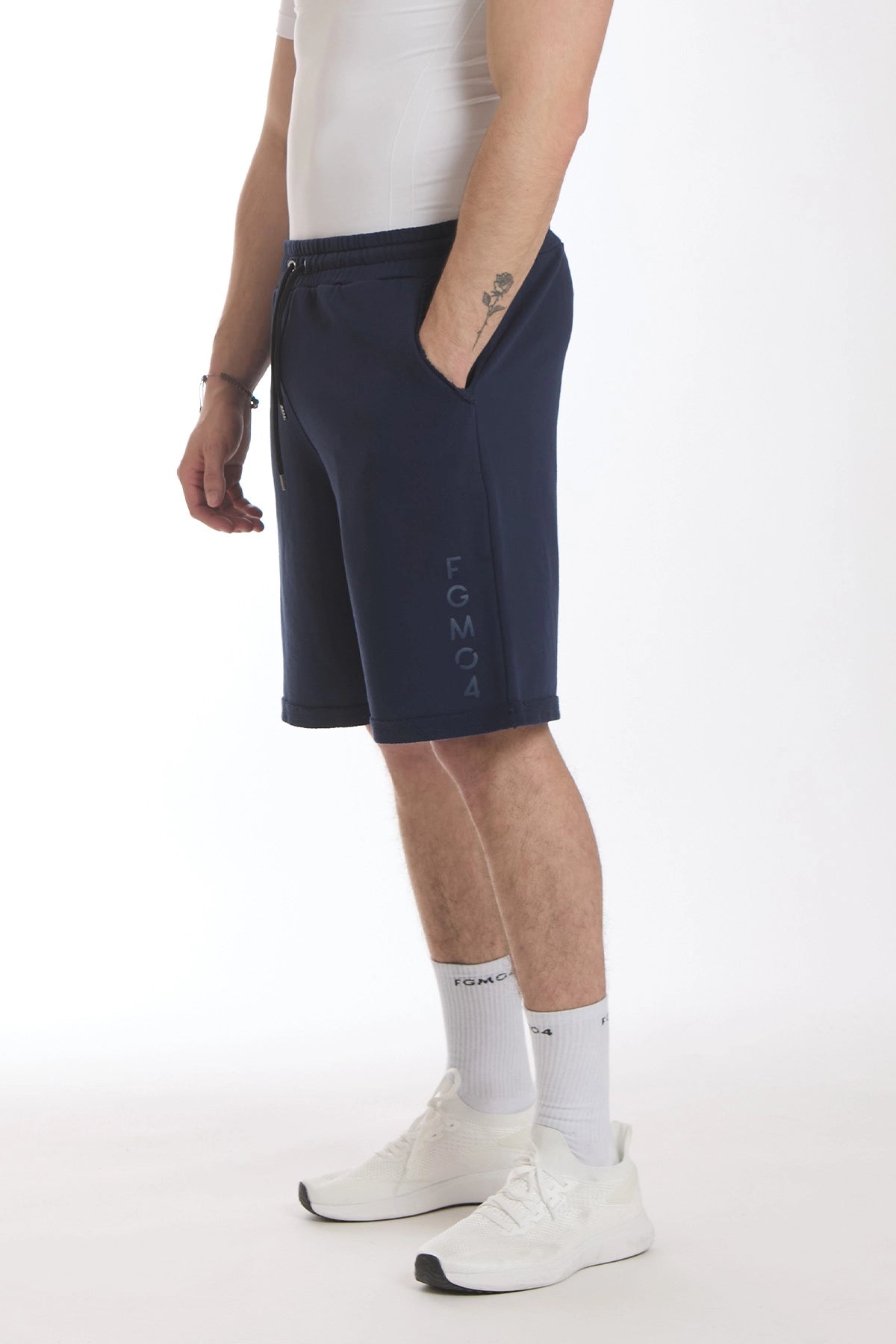 Shorts Uomo Ikonic Blu Notte - FGM04 - Linea Ikonic Uomo - fgm04