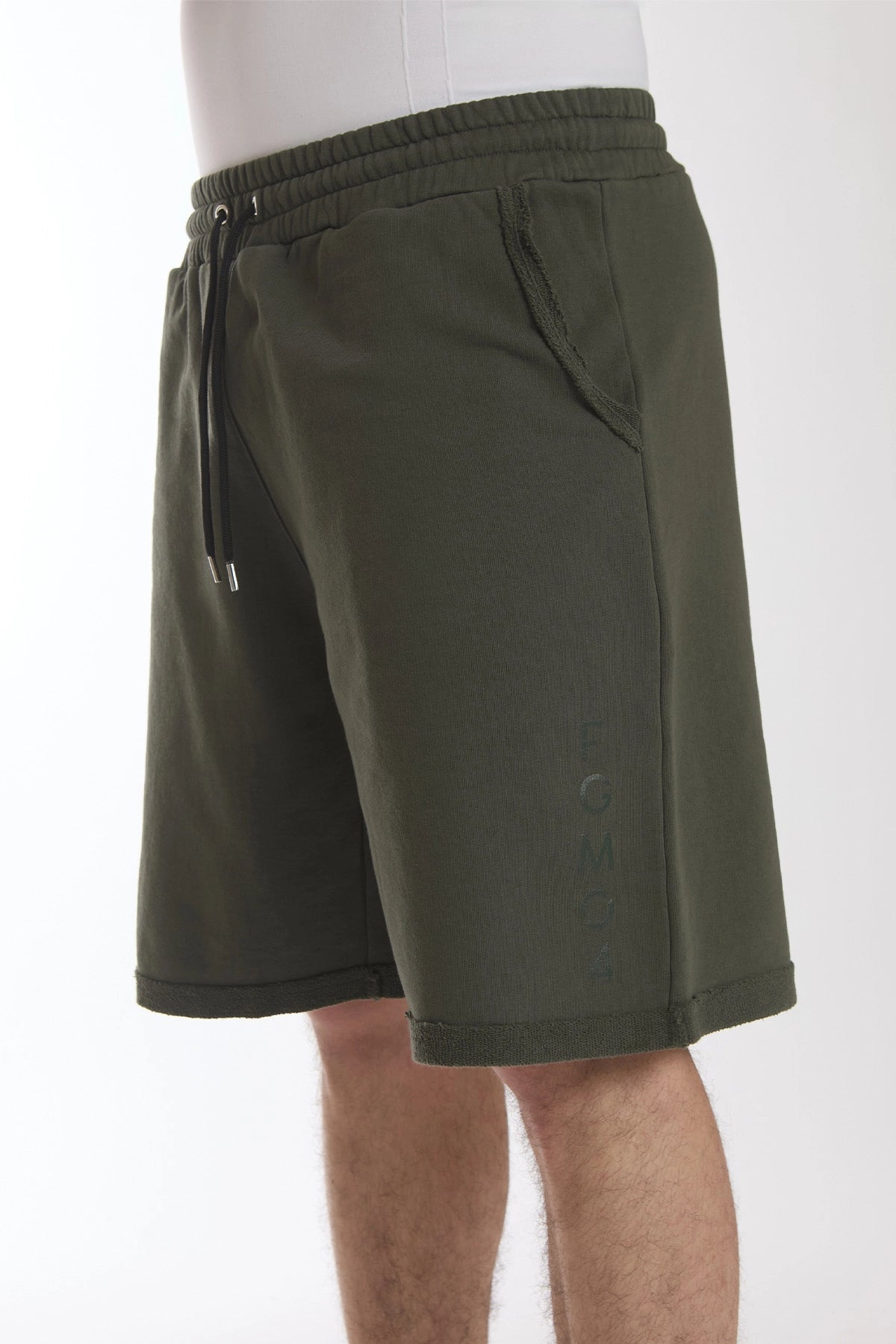 Shorts Uomo Ikonic Verde Militare - fgm04 - Linea Ikonic Uomo - fgm04
