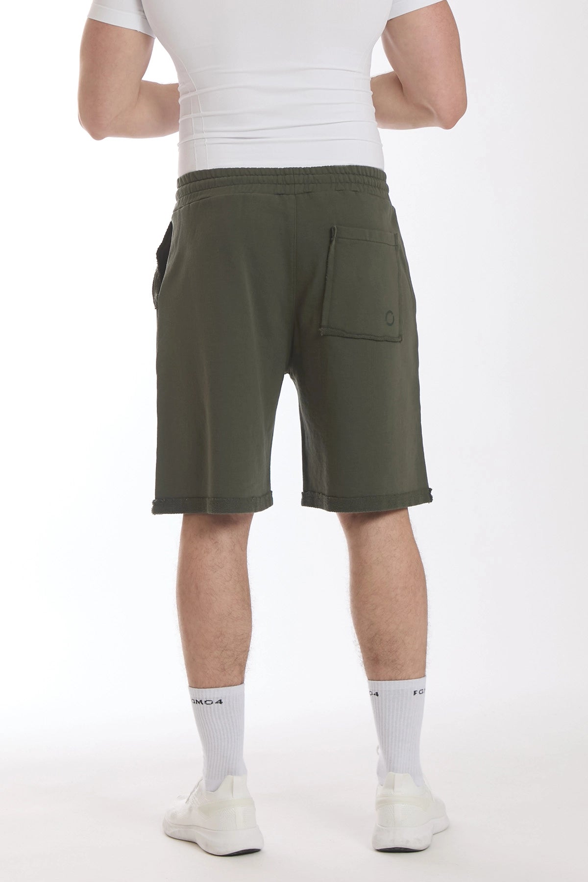 Shorts Uomo Ikonic Verde Militare - fgm04 - Linea Ikonic Uomo - fgm04