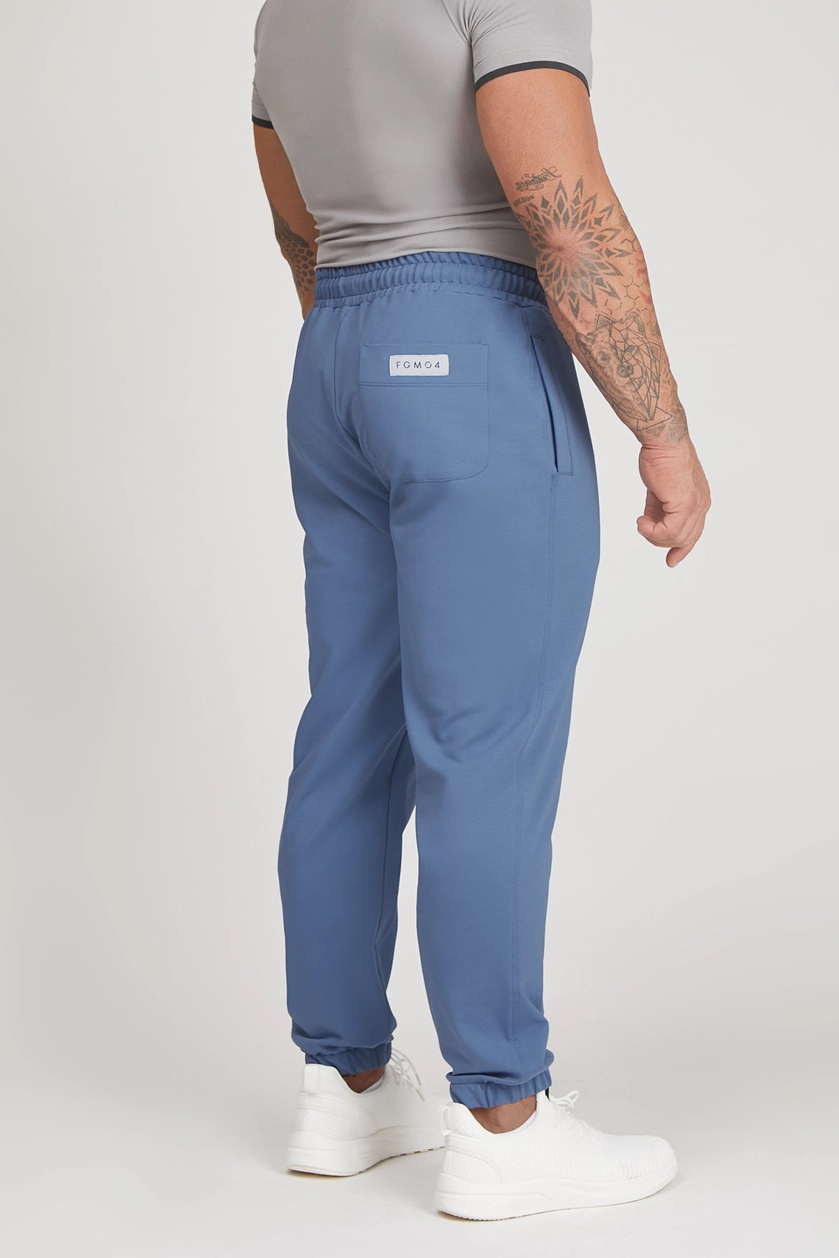Pantaloni della tuta sportivi in cotone elasticizzato leggero Pantalone Sportivo Noah Avio Uomo - FGM04 - Linea Ikonic Uomo - fgm04