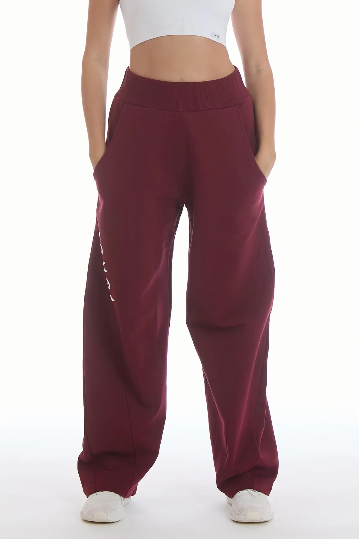 Pantalone Baggy Ikonic FW 25 Prugna - FGM04 - Linea Ikonic - fgm04