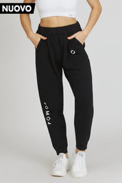 FLAG Women's Slim Jogger Pants Black