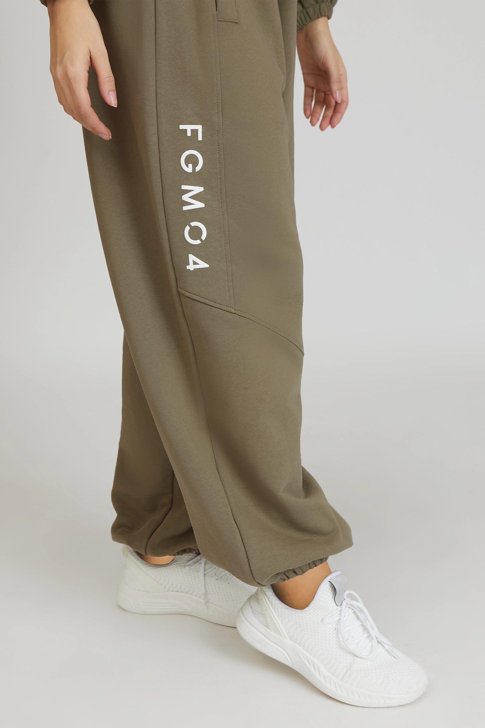 Pantalone Jogger Oversize Jasmine Donna Verde Salvia