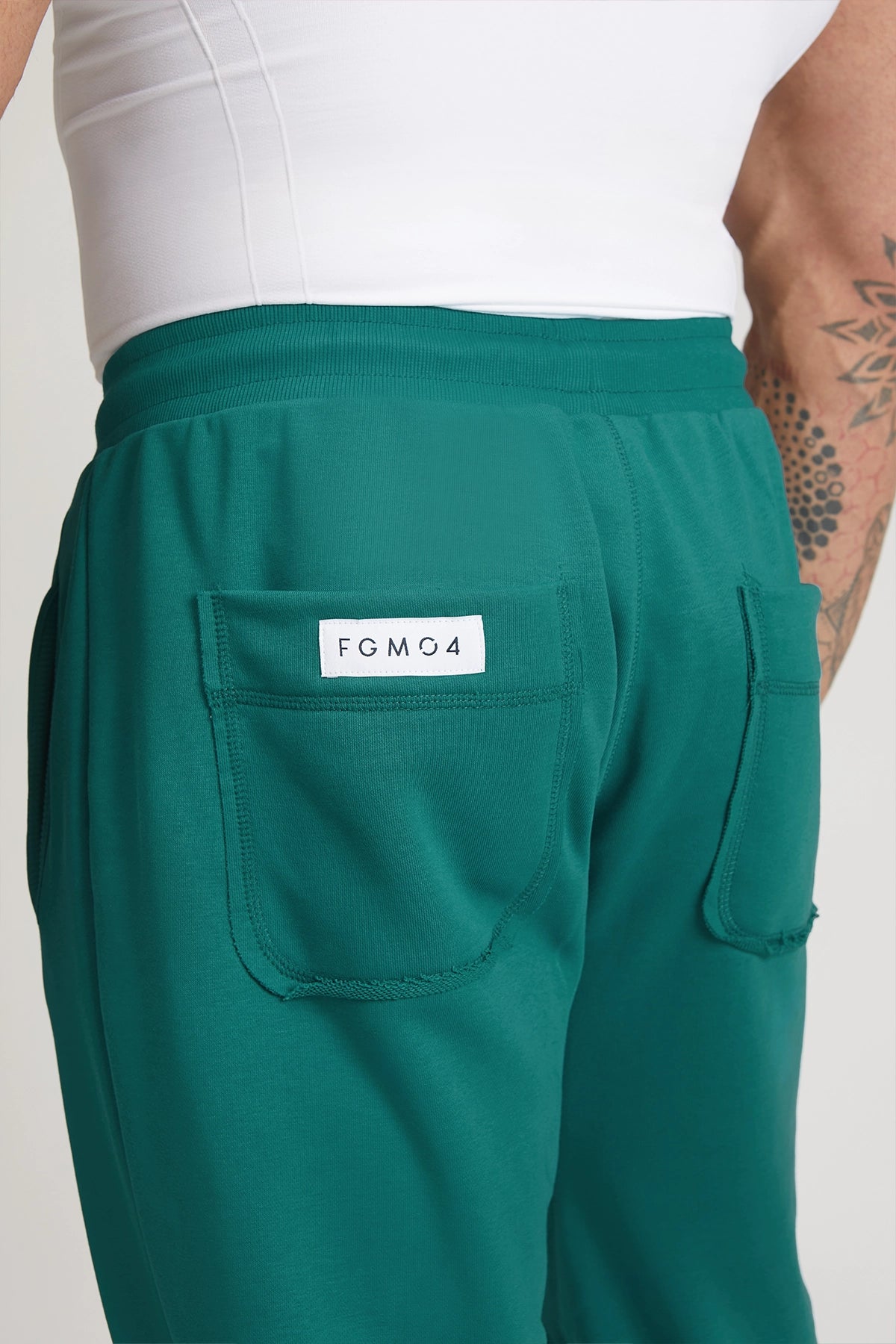 Hip hop Joggers 2.0 Ikonic Uomo FW 24/25 Verde Ottanio - FGM04 - Linea Ikonic Uomo - fgm04