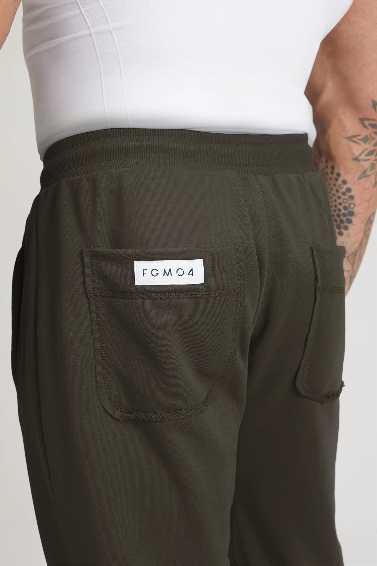 Joggery hip-hopowe 2.0 Iconic Męskie FW 24/25 Wojskowe zielone