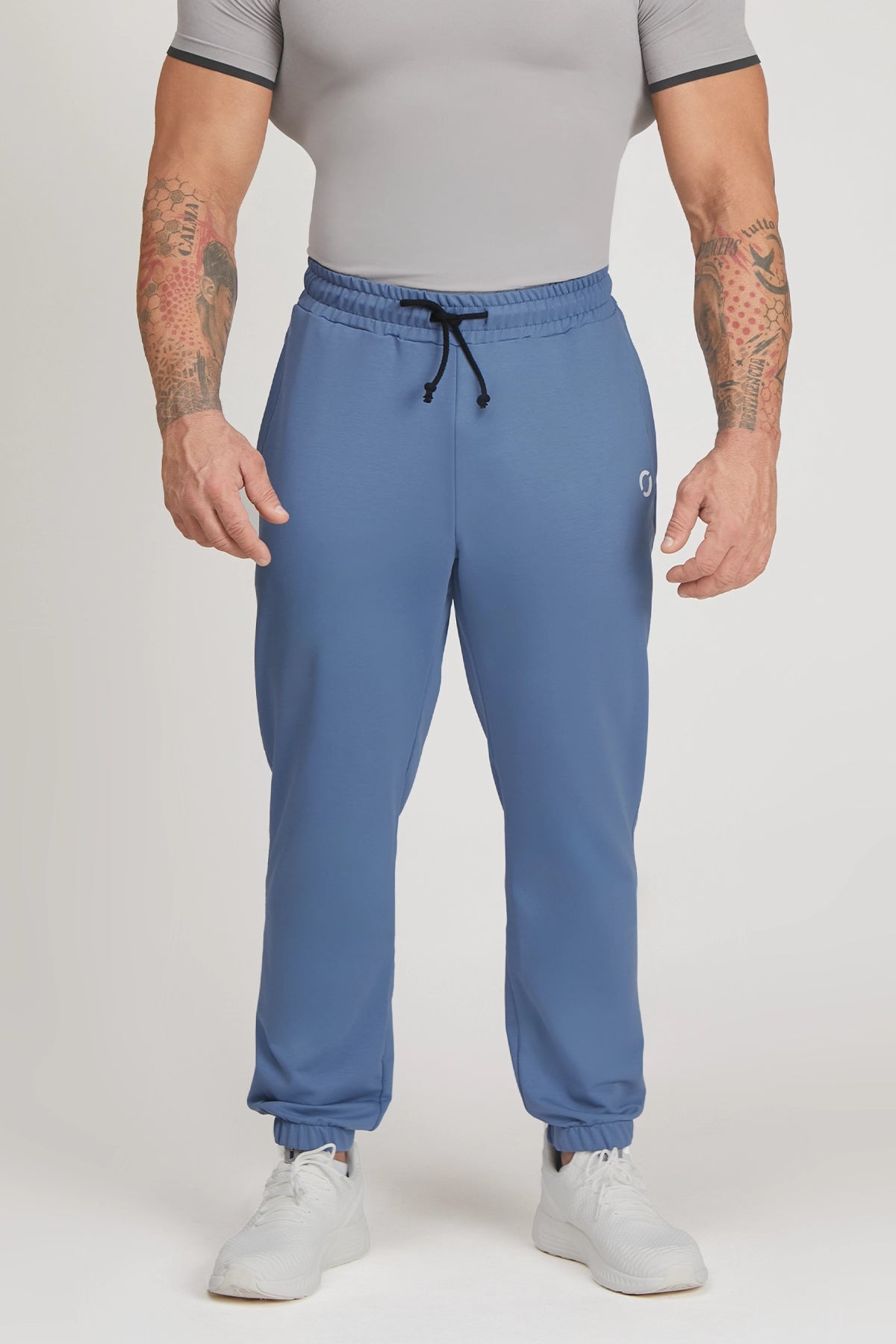 Pantaloni della tuta sportivi in cotone elasticizzato leggero Pantalone Sportivo Noah Avio Uomo - FGM04 - Linea Ikonic Uomo - fgm04