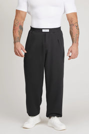 Pantaloni sport obsidian gri City pentru bărbați