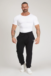 Pantaloni sport pentru bărbați Noah Black