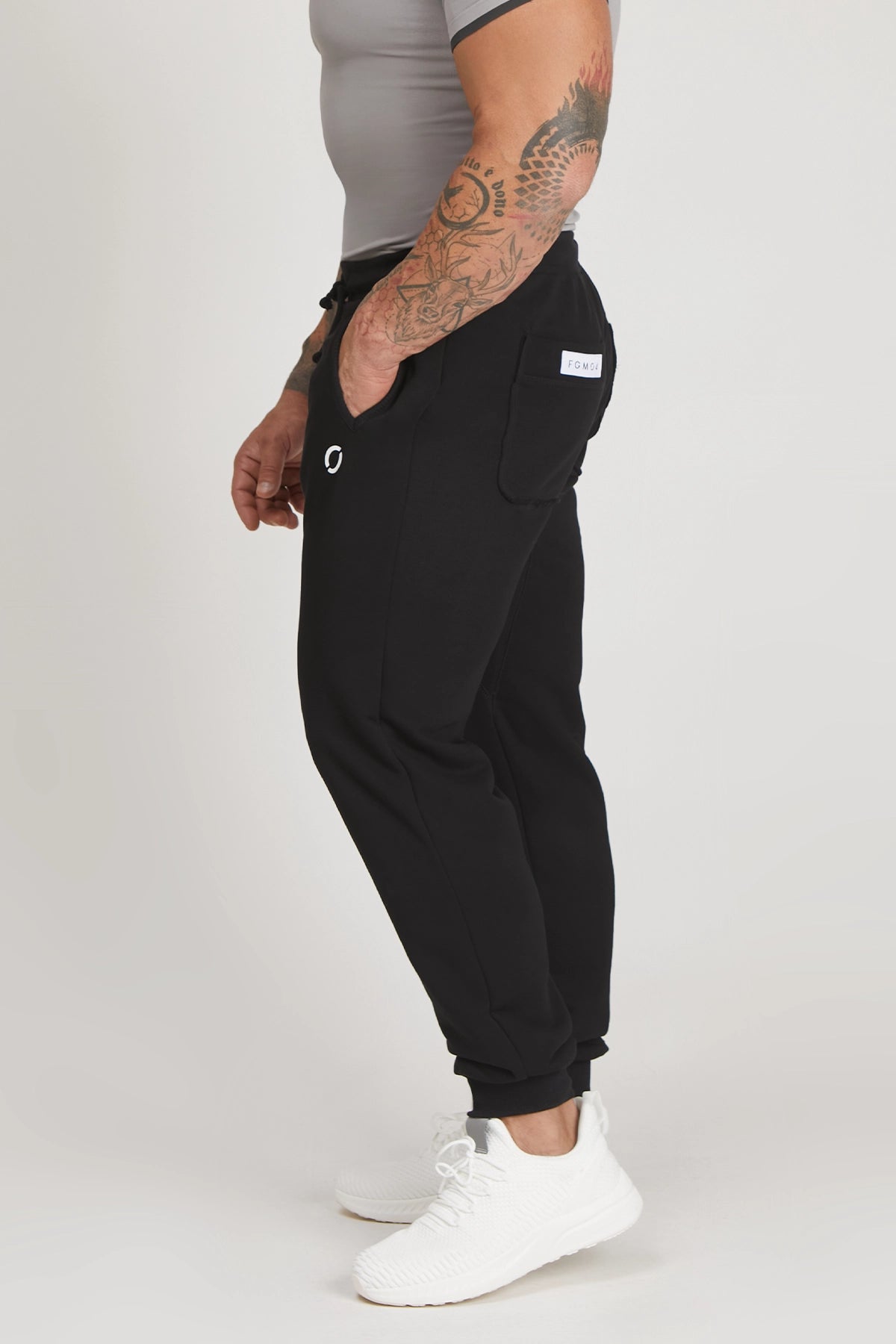 Hip hop Joggers 2.0 Ikonic Uomo FW 24/25 Nero - FGM04 - Linea Ikonic Uomo - fgm04