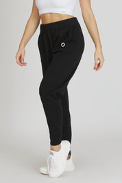 FLAG Women's Slim Jogger Pants Black