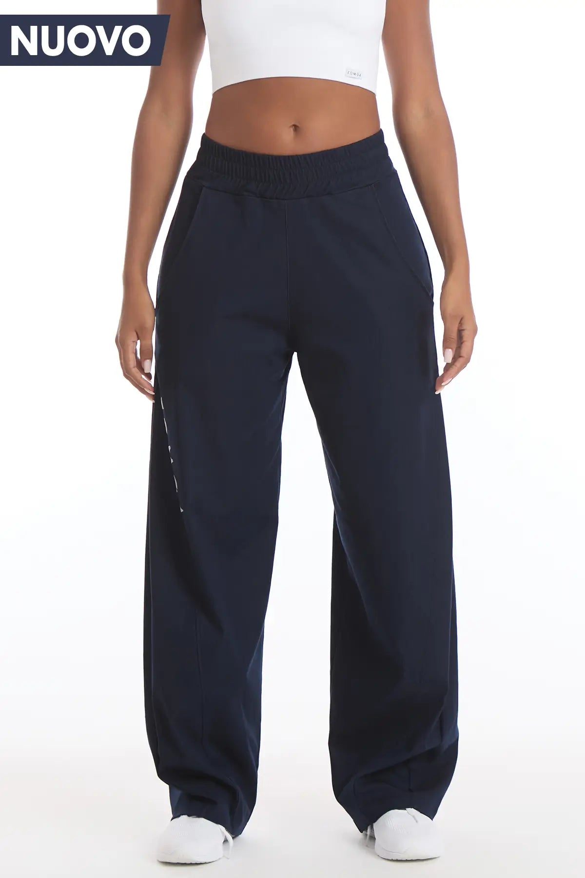 Pantalone Baggy Jeans Blu - FGM04 - Linea Ikonic - fgm04