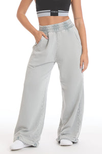 Pantaloni peste damă Moonstone Grey