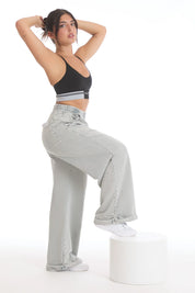 Pantalone Over Donna Grigio Moonstone - FGM04 - Linea Ikonic - fgm04